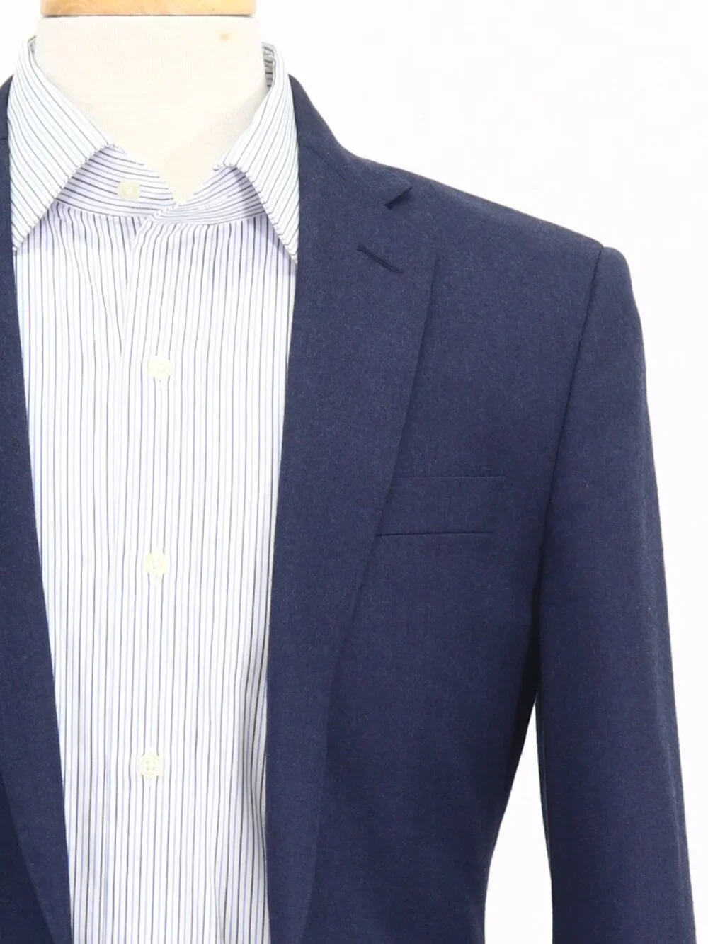 J. Crew Ludlow 36R Blue Blazer Sport Coat Jacket 2-Button Solid W818